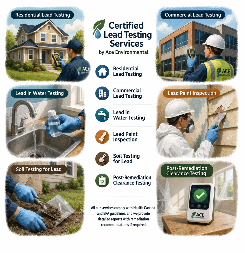 Lead testing services